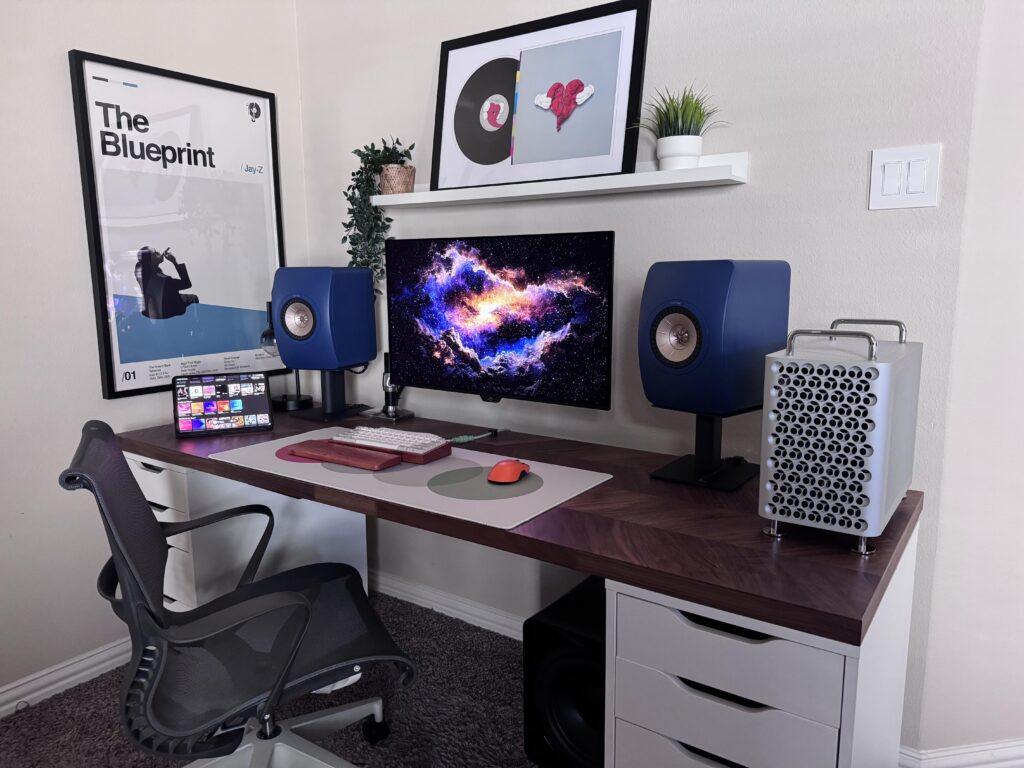 My corner setup.