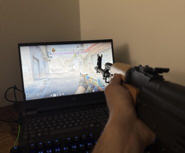Believe it or not, the two AKs in this picture are worth the same price