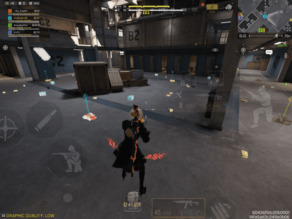 This map is literally littered with trash. There’s way to much loot on this map