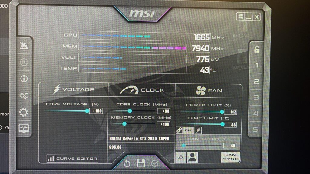 2080 super seems slow?