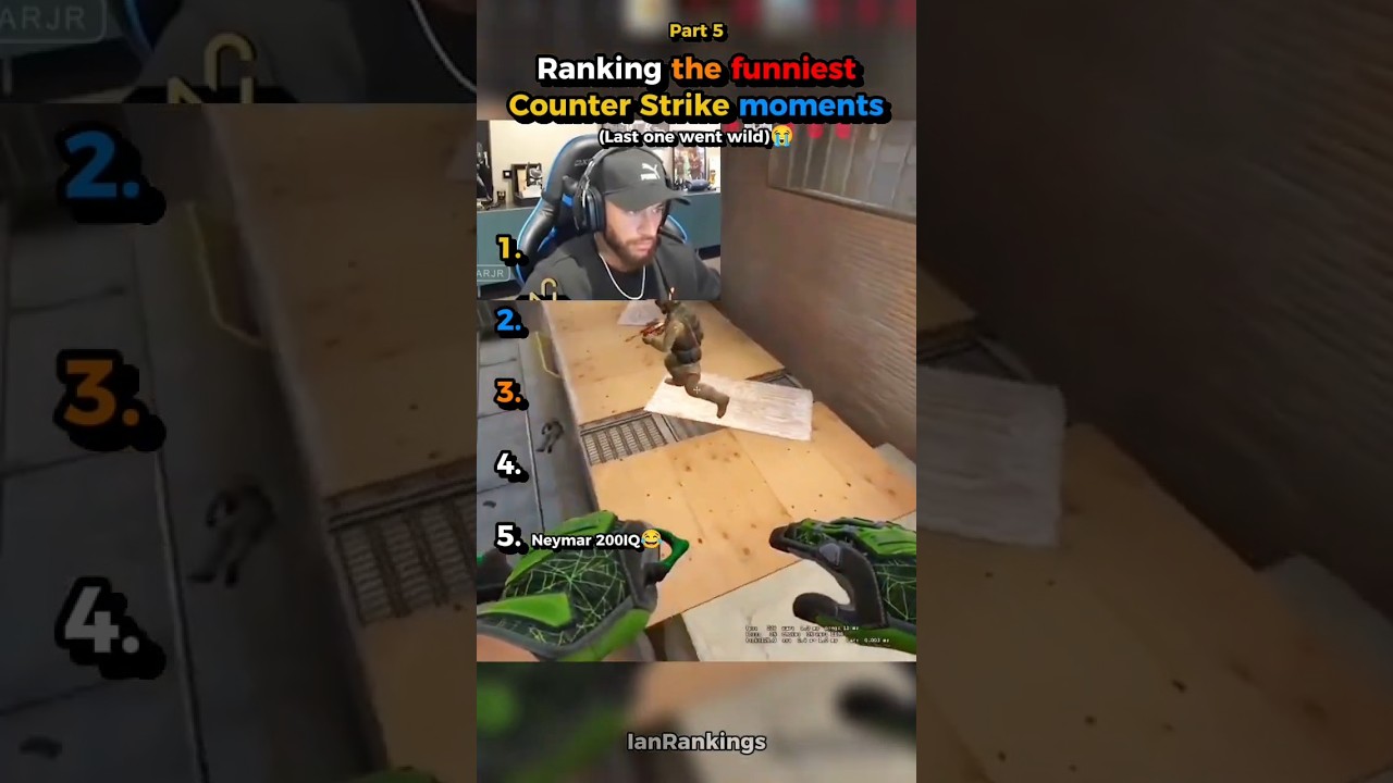 Ranking the funniest Counter Strike momentsðŸ˜ðŸ˜‚(Part 5) Ranking the funniest Counter Strike momentsðŸ˜ðŸ˜‚(Part 5)