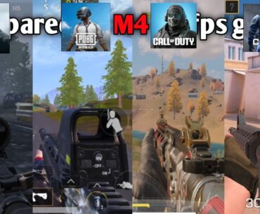 I Compared the M4 gun in top 10 best Fps games