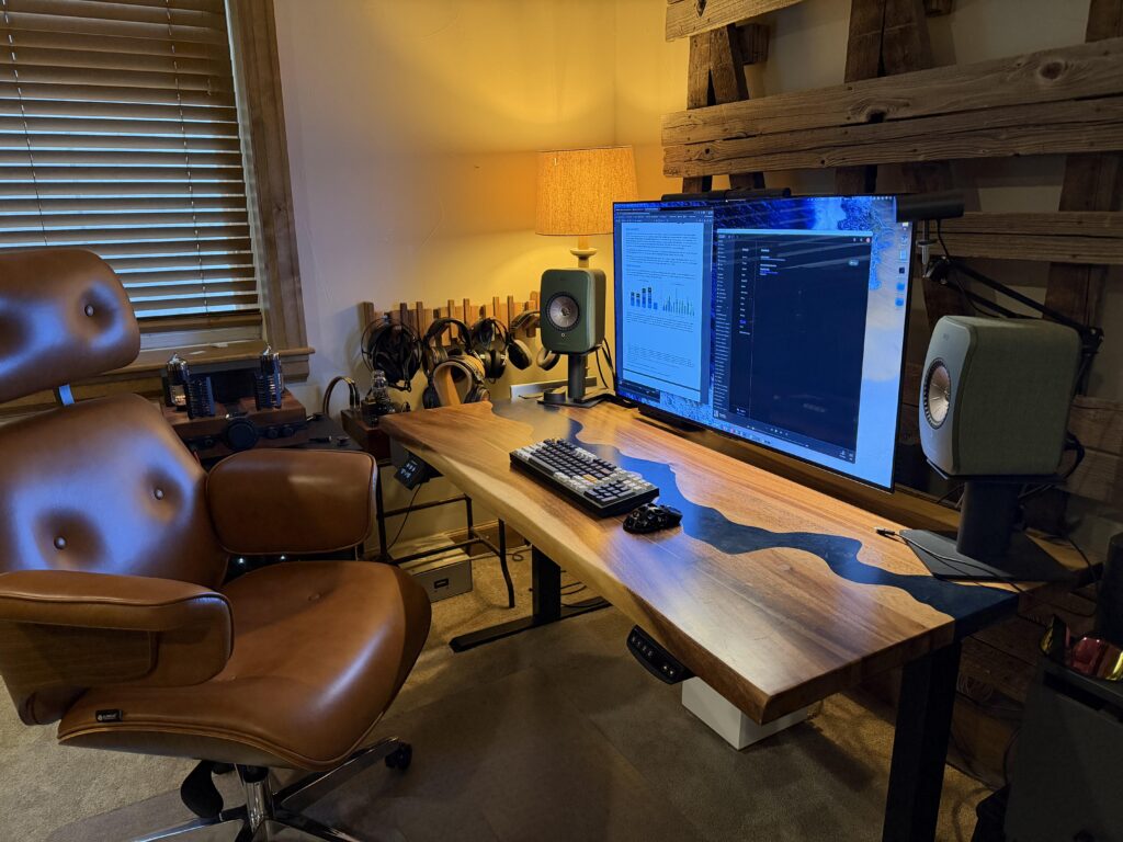New Chair in my Cozy Home Office