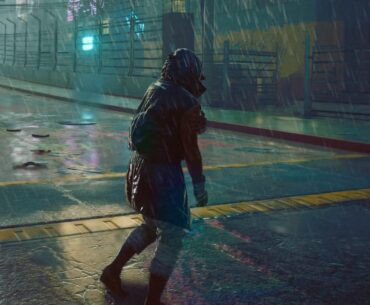 Does it never rain in this game? Or are the corpos controlling the weather too?