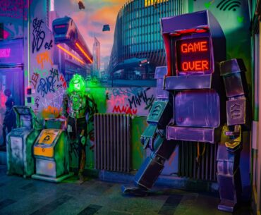 Kung Fury, Neon cyberpunk in Prague