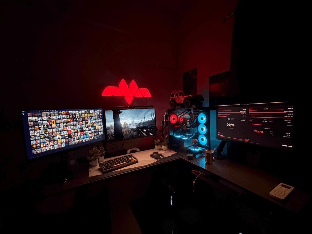 My cozy space after work