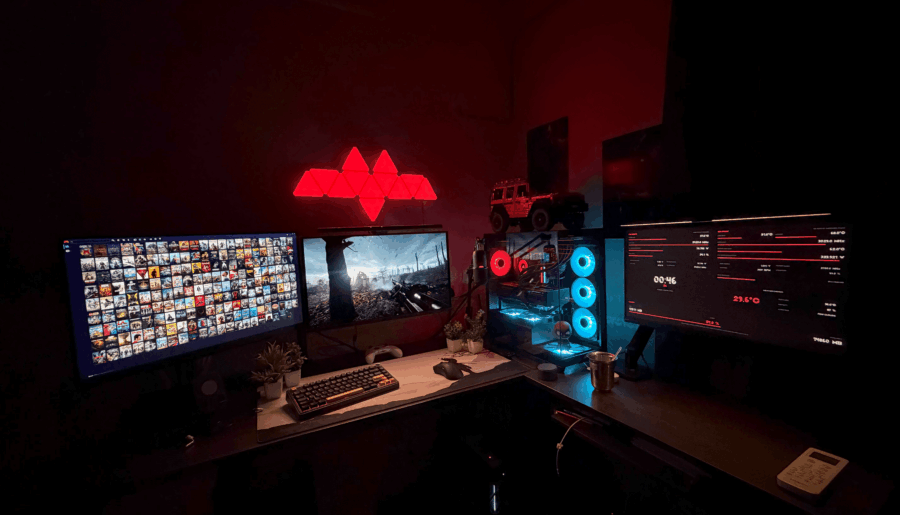 My cozy space after work