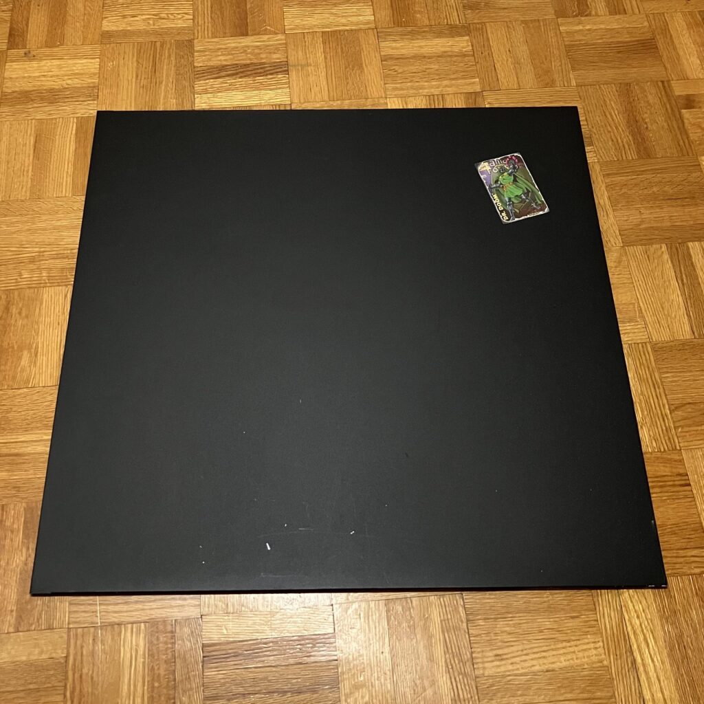 It finally happened, I dropped my side panel
