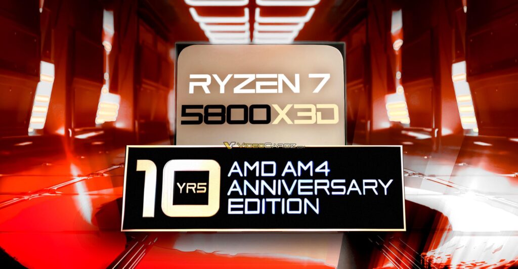 AMD to bring back Ryzen 7 5800X3D as AM4 10th Anniversary Edition