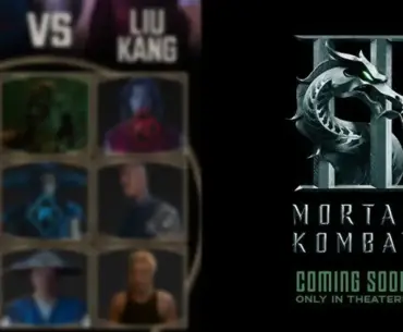 Mortal Kombat 2 movie promo simulates character select screen from the fighting games