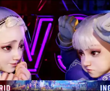 Ingrid's character select screen and Versus face animations revealed for Street Fighter 6