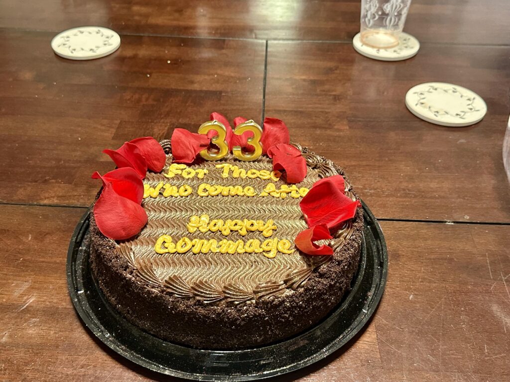 Yesterday was my Gommage Day 🌹