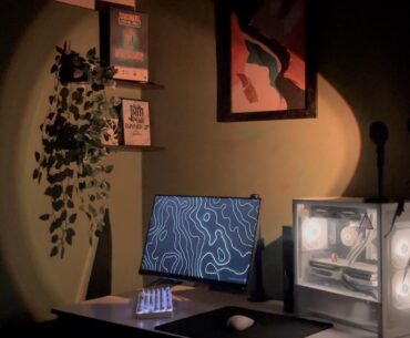 After months of saving, i finally build my first set up, pls rate (i will probably get a black desk)