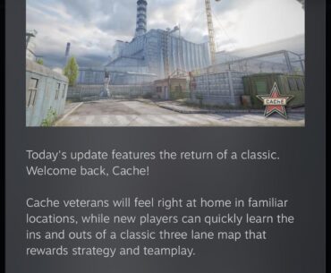 Welcome Cache