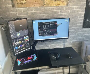 My NEW AND IMPROVED BATTLESTATION! (RTX 2060 + RYZEN 5600x)