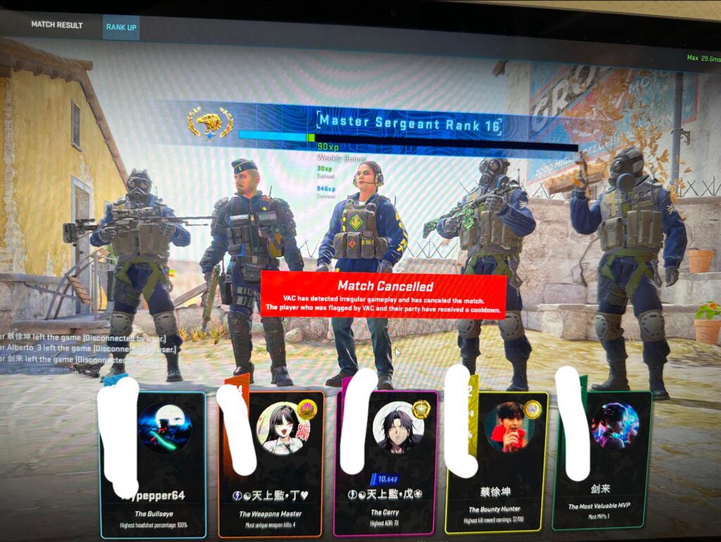 What do you guys mean Valve needs new Anti cheat, they are CLEARLY working