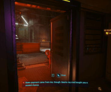 Is this the only swinging door in the game?