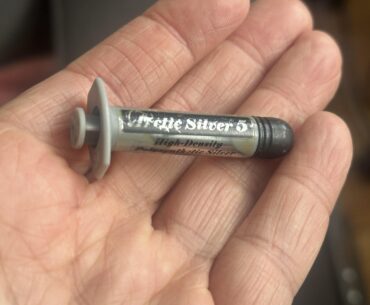 Finished a tube of Arctic Silver thermal paste, took me about 10 years.