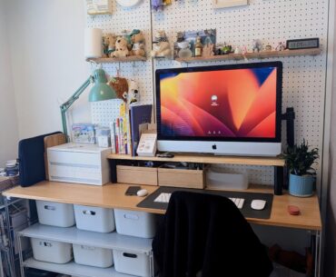 Wife's setup refresh.