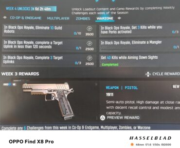 Weekly challenges changed?