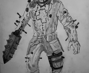 Dibujo de Wüsttling que hice a mano