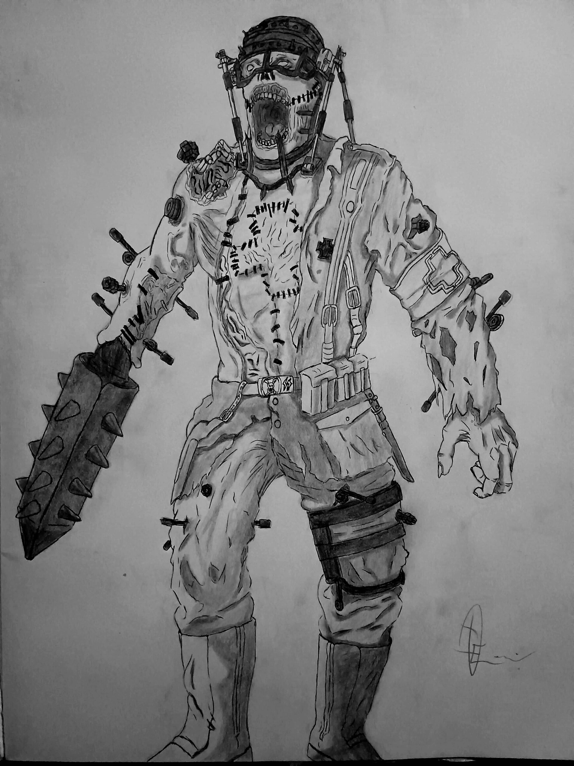 Dibujo de Wüsttling que hice a mano Dibujo de Wüsttling que hice a mano