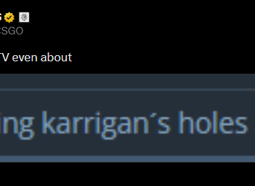 G2 CS with a generational screenshot about Karrigan!