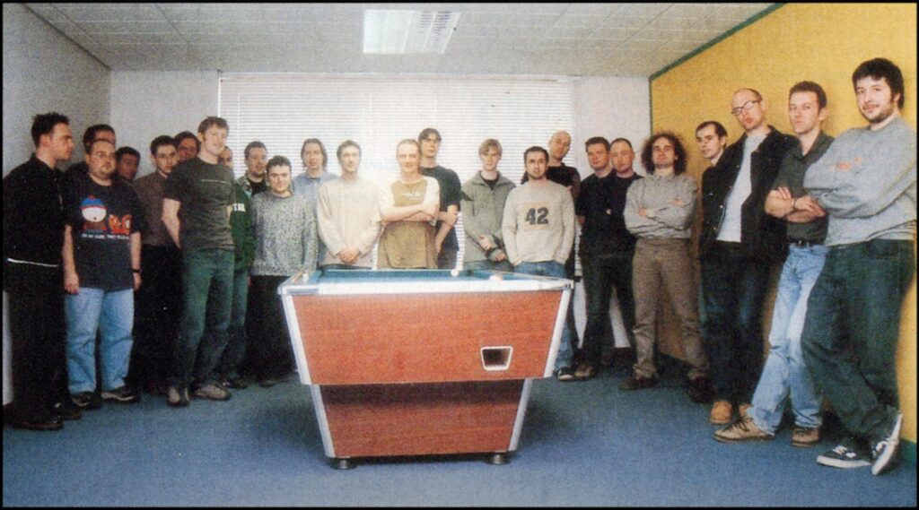 Team behind Grand Theft Auto 3 (circa 2001)