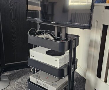 RÅSKOG Gaming Trolley: Xbox & PS1 on wheels for under £30