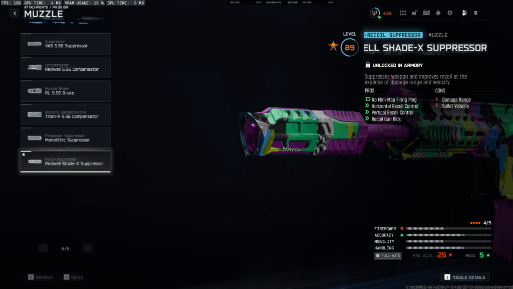 The "Armory" bug is back - I've already unlocked this attachment!