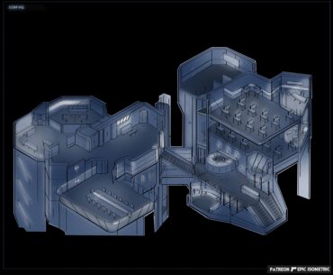 Corp HQ - Epic Isometric [map]
