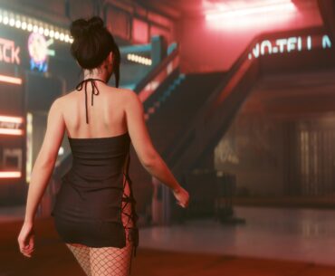 My V going to play legos with some militech lady