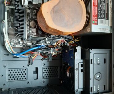 "Wooden" cpu cooler