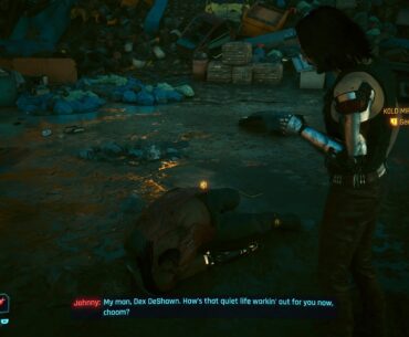 A lot is said about V turning into Johnny, but we know it goes both ways too