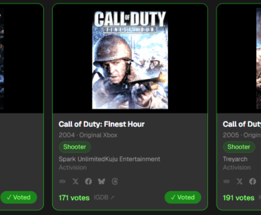 Vote for the classic [COD] games for backwards compatibility on Xbox!