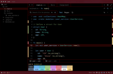 A cyberpunk theme for developers!