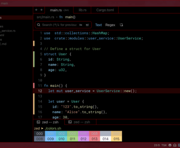 A cyberpunk theme for developers!
