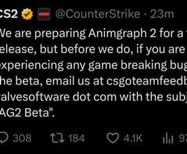 Tonight we’re getting AnimGraph 2, but without CACHE