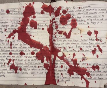 Soap’s journal inspired Zombies timeline