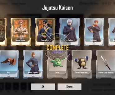 Finally Completed JJK