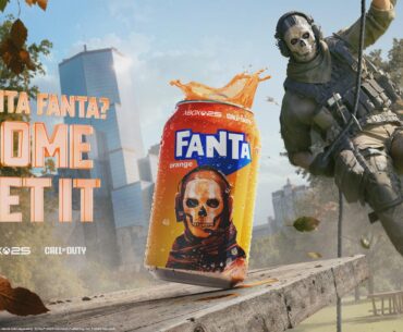 New look at Ghost (w/ new outfit and an unknown map in the background) for the fanta/xbox collab [COD]