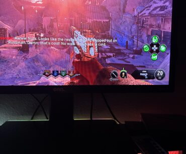 Russman’s hands are different.