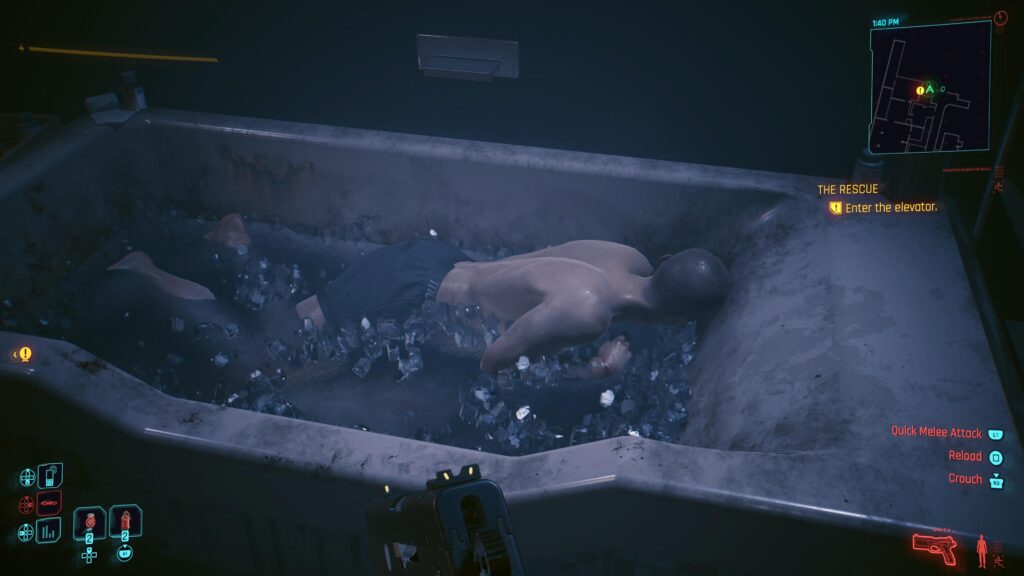 Why's our no-named supposedly unimportant popsicle boy appearing as if he's alive? (The Rescue)