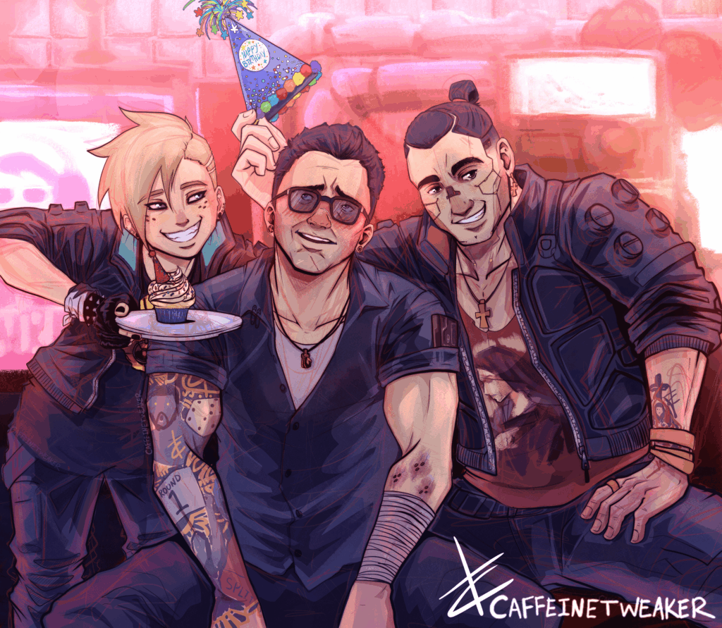 Happy Birthday, Vik! (fanart by me)