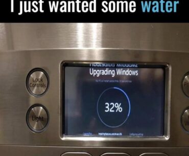 just hope 'BACK UP YOUR WATER' is not next....