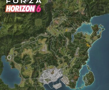 Forza Horizon 6 full map reveal