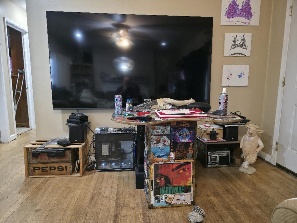 Current state of affairs. Pretty shitty by most standards.