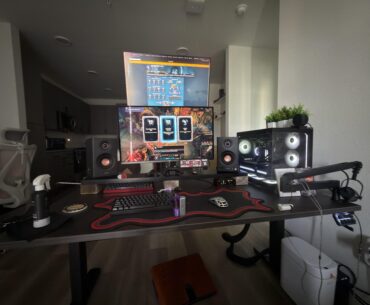 first apartment setup:D