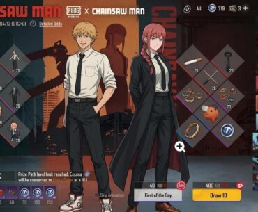 PUBG MOBILE × Chainsaw Man would go crazy… Makima Set When? (concept)