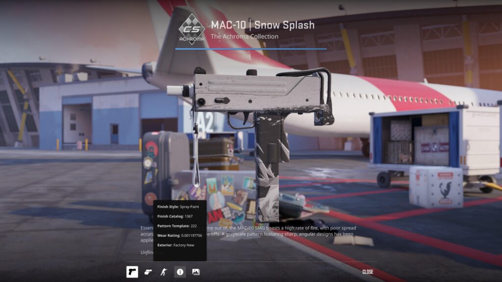 Max White Snow Splash Mac-10